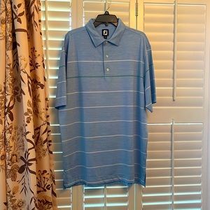 Men’s Blue FootJoy Golf Shirt
